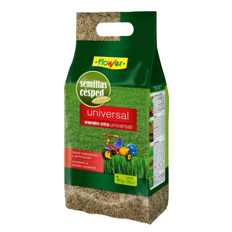 SEMILLAS CESPED UNIVERSAL 1KG FLOWER