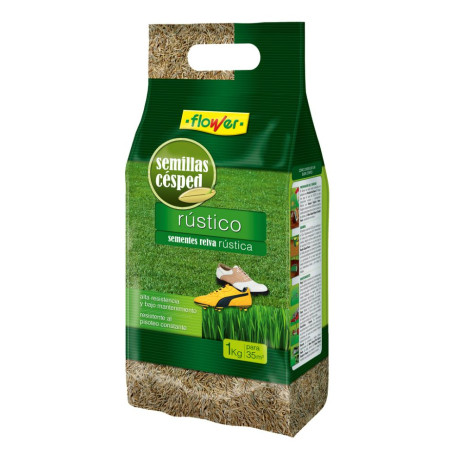 SEMILLAS CESPED RUSTICA 1KG FLOWER