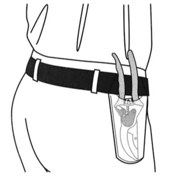 TIJERA PODAR 1 MANO ACERO 21MM+FUNDA IRONSIDE