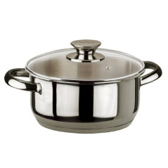 CACEROLA ECCO INOX TAPA CRISTAL 14CM INOXIBAR