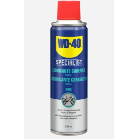 LUBRICANTE CADENA BICICLETA WD 40 250ML