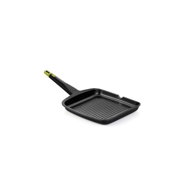 GRILL CON RAYAS ALUMINIO FOODIE 28 CM BRA GRILL CON RAYAS ALUMINIO FOODIE 28 CM BRA