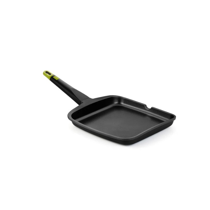 GRILL LISO ALUMINIO FOODIE 28 CM BRA