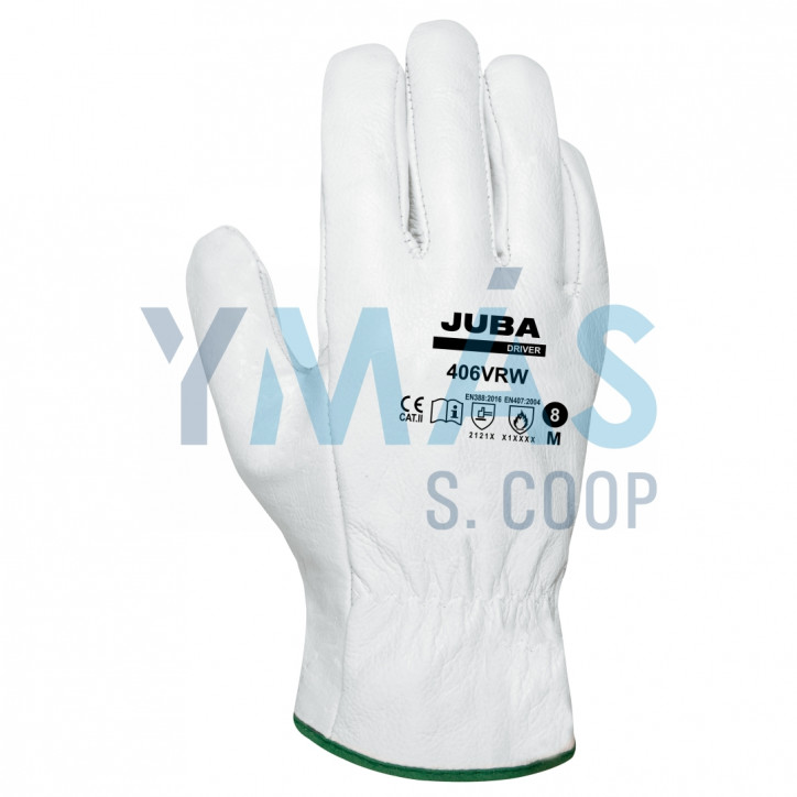 GUANTE CUERO PIEL DRIVER NATURAL T11