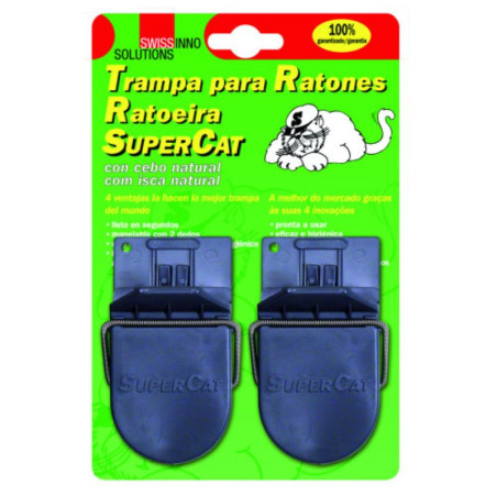 TRAMPA RATONES C/CEBO SUPERCAT (2UDS) SWISSINNO