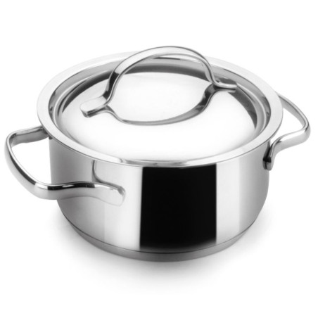 CACEROLA BASIC INOX 16 CM LACOR
