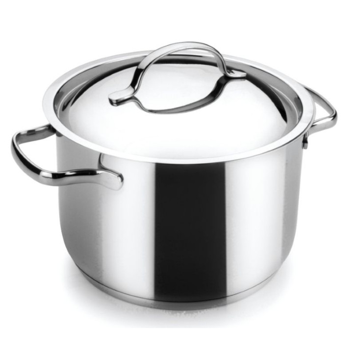 OLLA RECTA BASIC INOX 20 CM LACOR