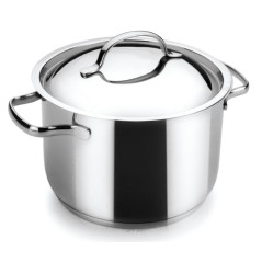 OLLA RECTA BASIC INOX 24 CM LACOR