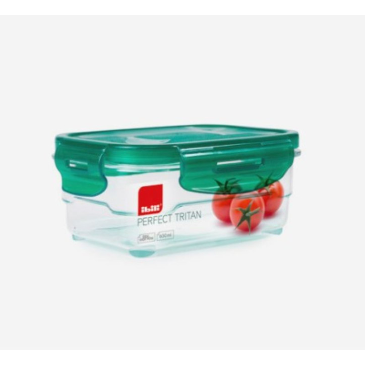 HERMETICO ALAS TRITAN RECTANGULAR 600 ML IBILI