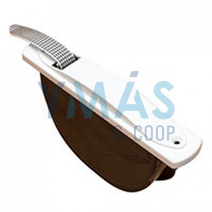 RECOGEDOR EMBUTIR 14MM BLANCO